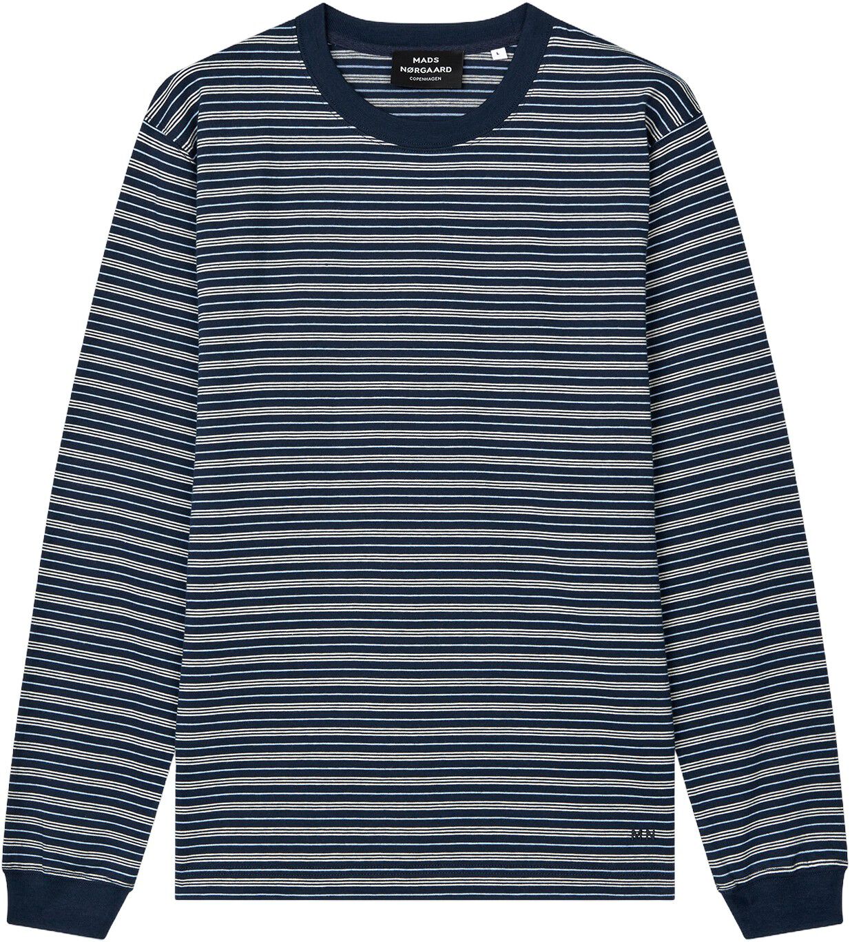 Cotton Jersey Stripe Frode Tee LS