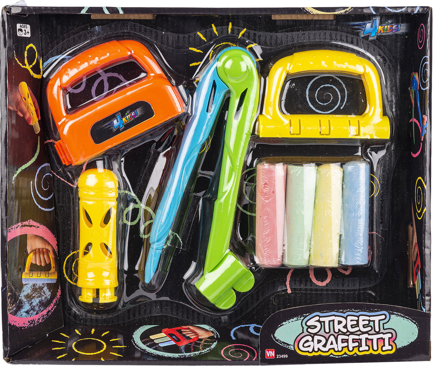 STREET GRAFITT KUNST S&AElig;T