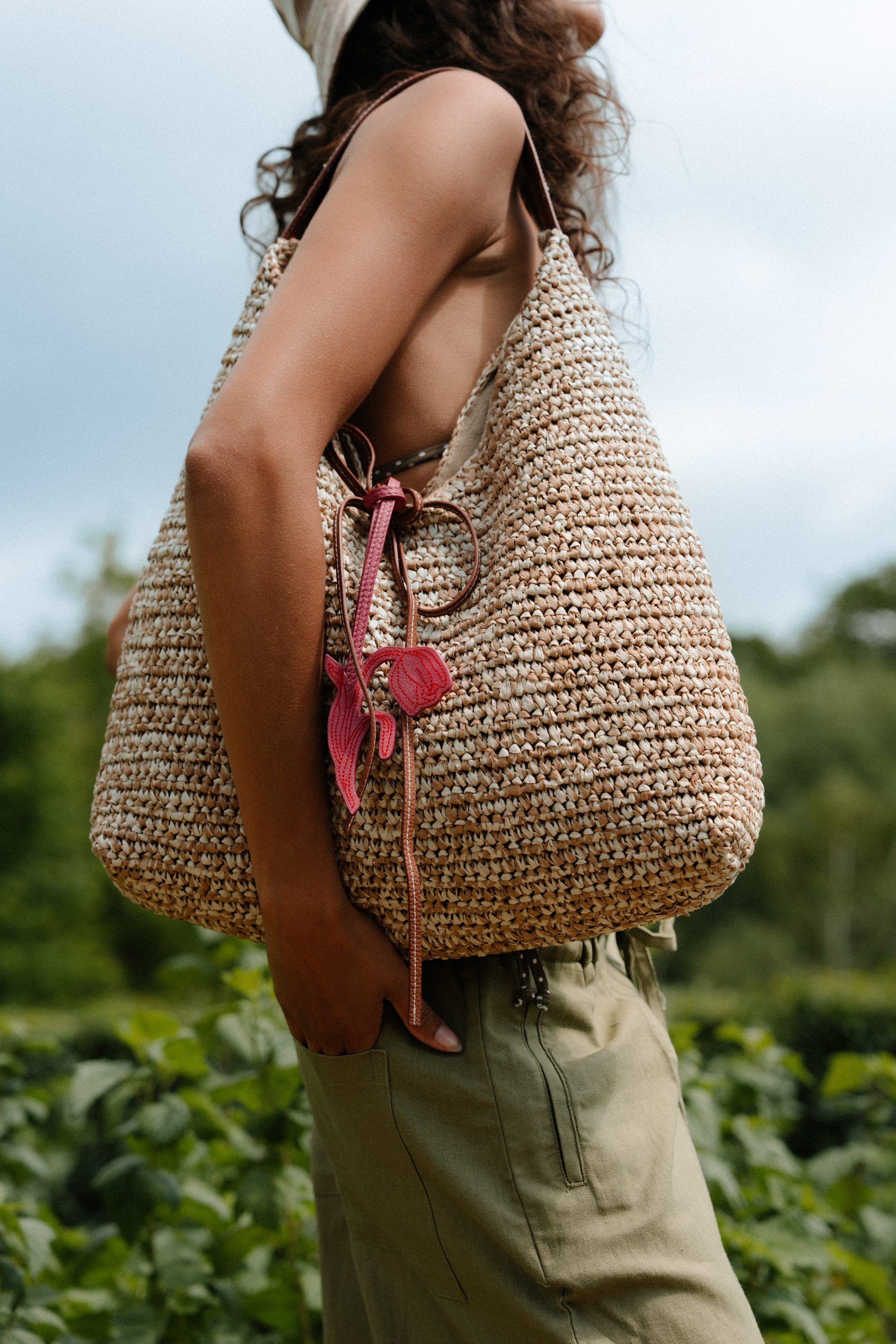 Paper Straw Siena Bag