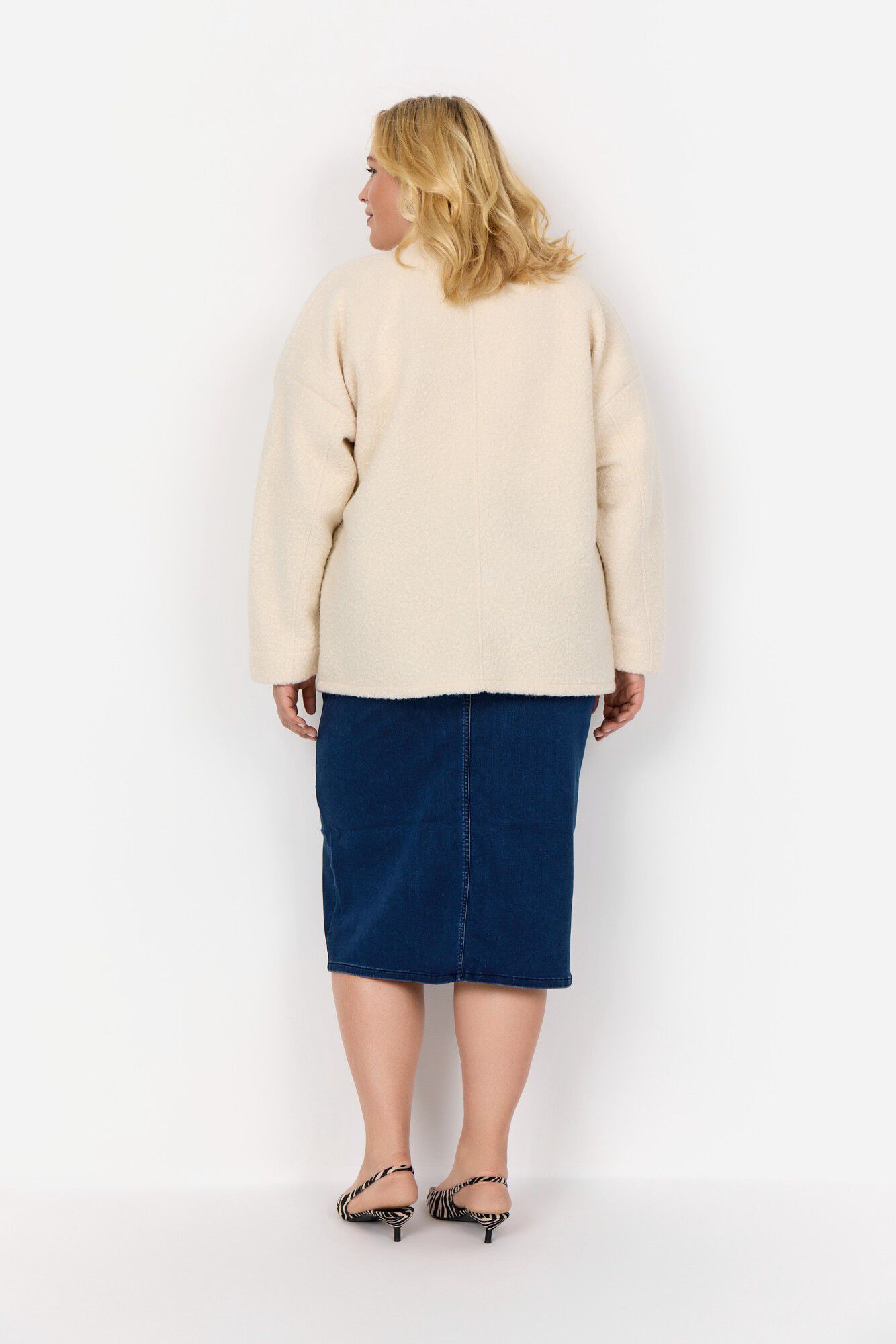 Curvy WA-LUCY 1 Jakke Creme