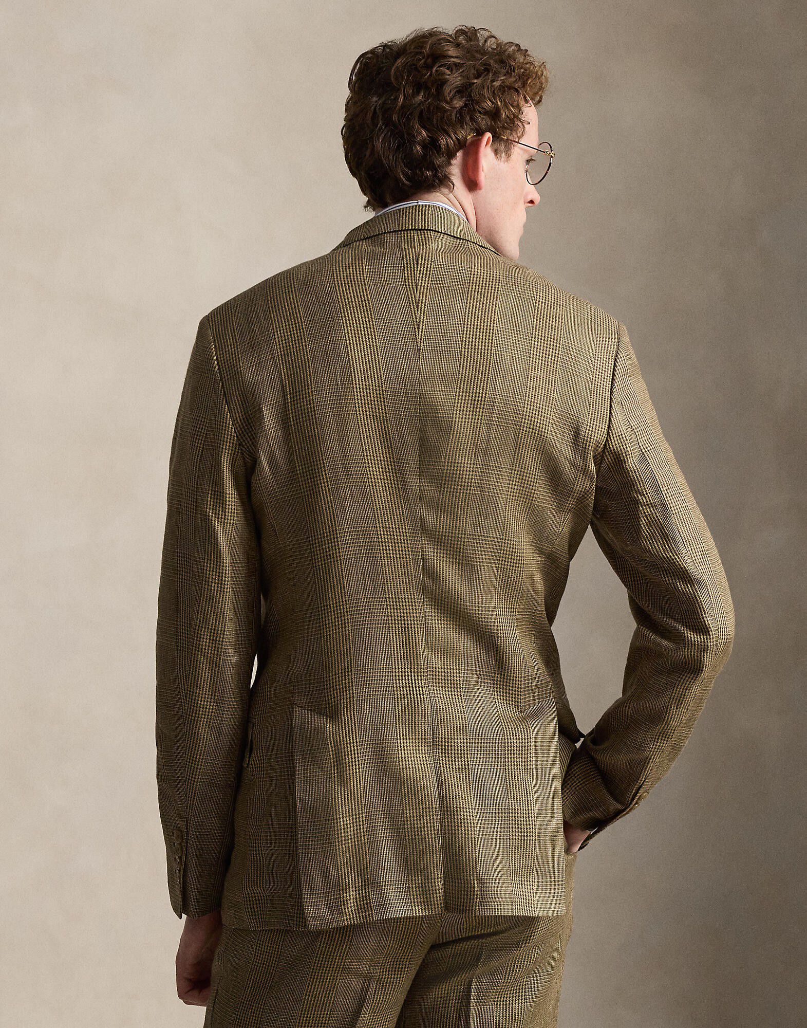 Polo Modern Fit Glen Plaid Suit Jacket