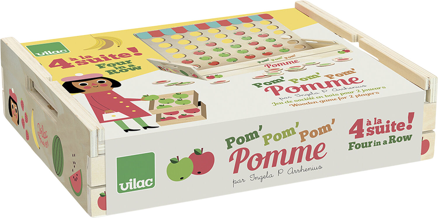 Vilac - Fire p&aring; stribe spil - &AElig;bler