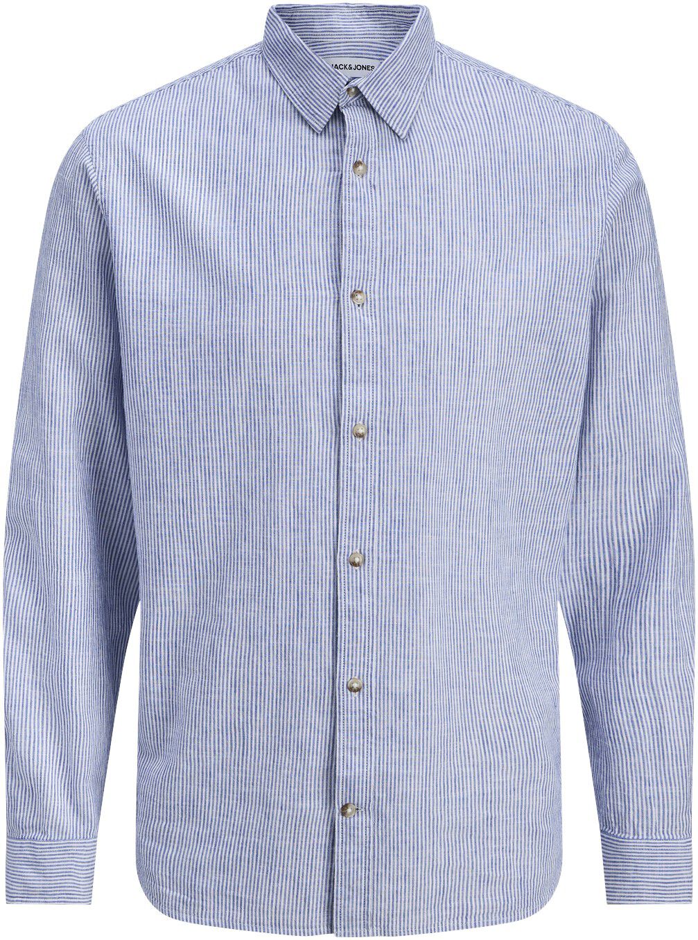 JJESUMMER LINEN BLEND SHIRT L/S SN