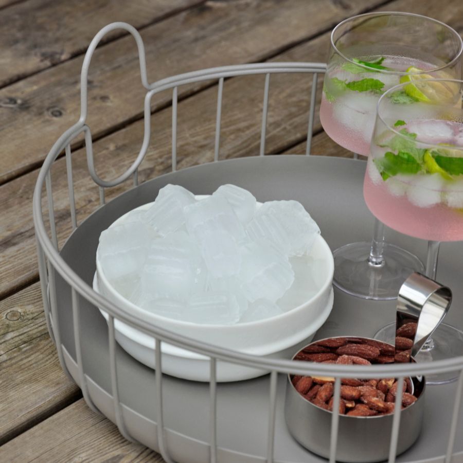 Kurv Inu 38 x 18 cm Taupe