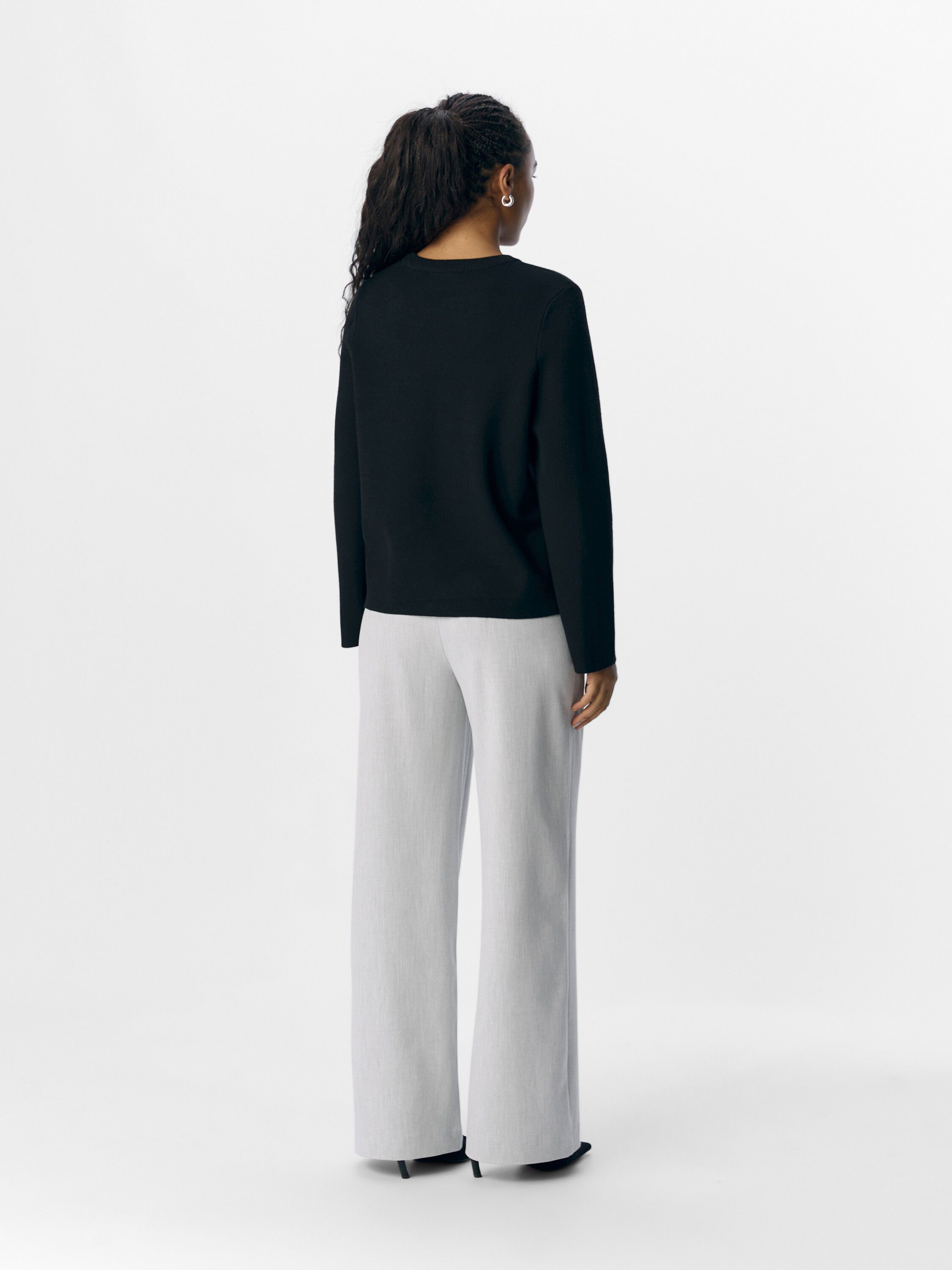 OBJREYNARD SQUARE SLEEVE O-NECK NOO