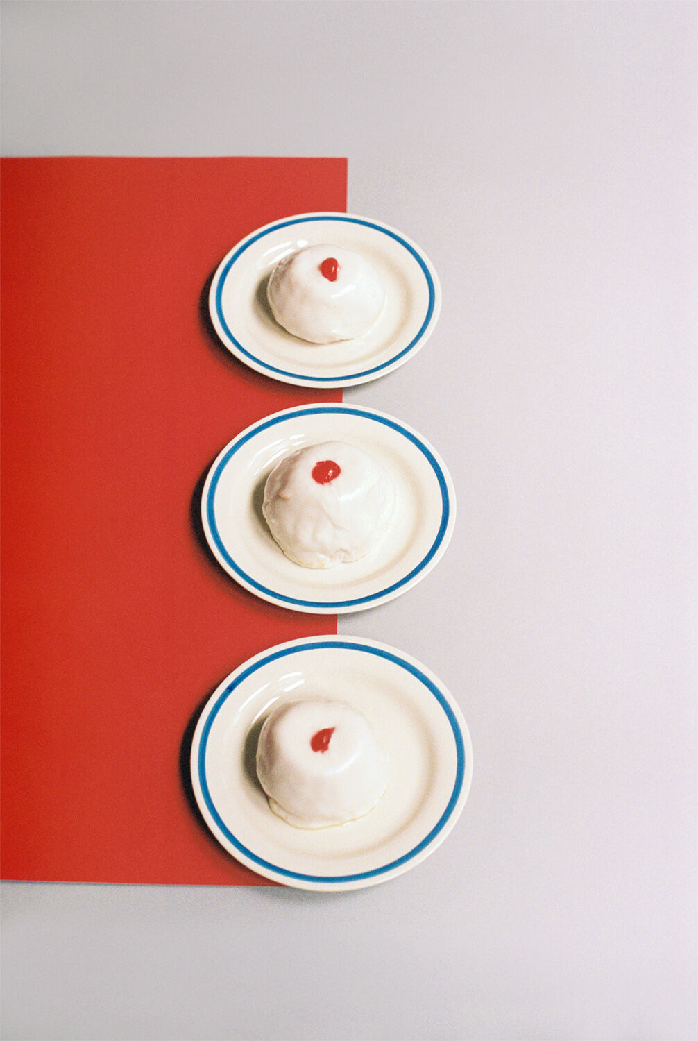 Sobremesa Plate-18,5 Set of 2-Blue