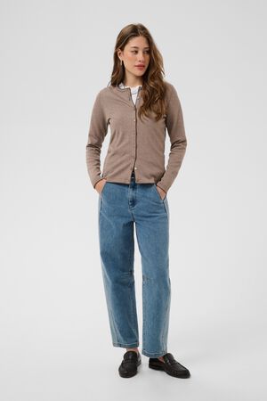 MilaSZ Contrast Stripe Cardigan