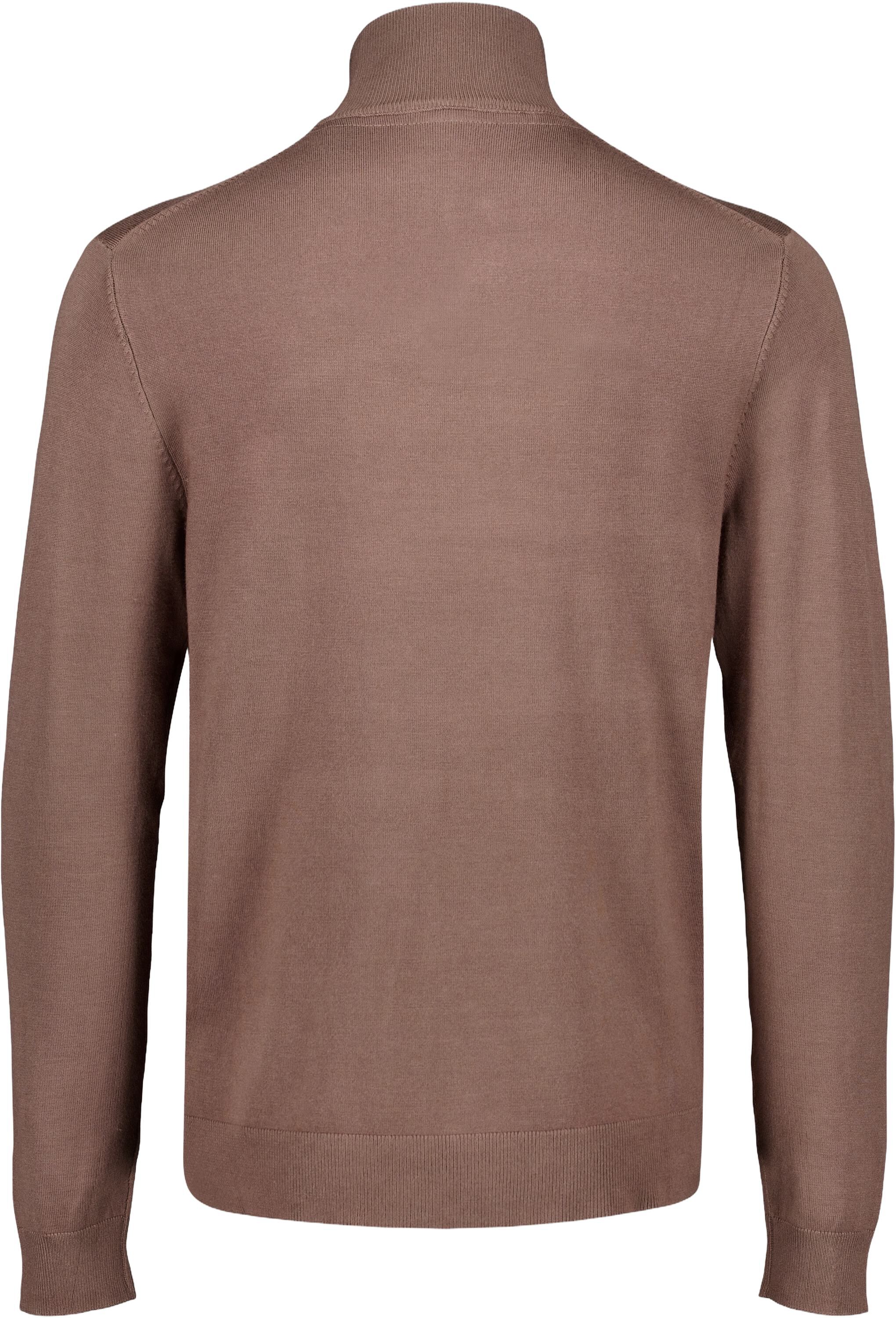 Ecovero half zip L/S knit