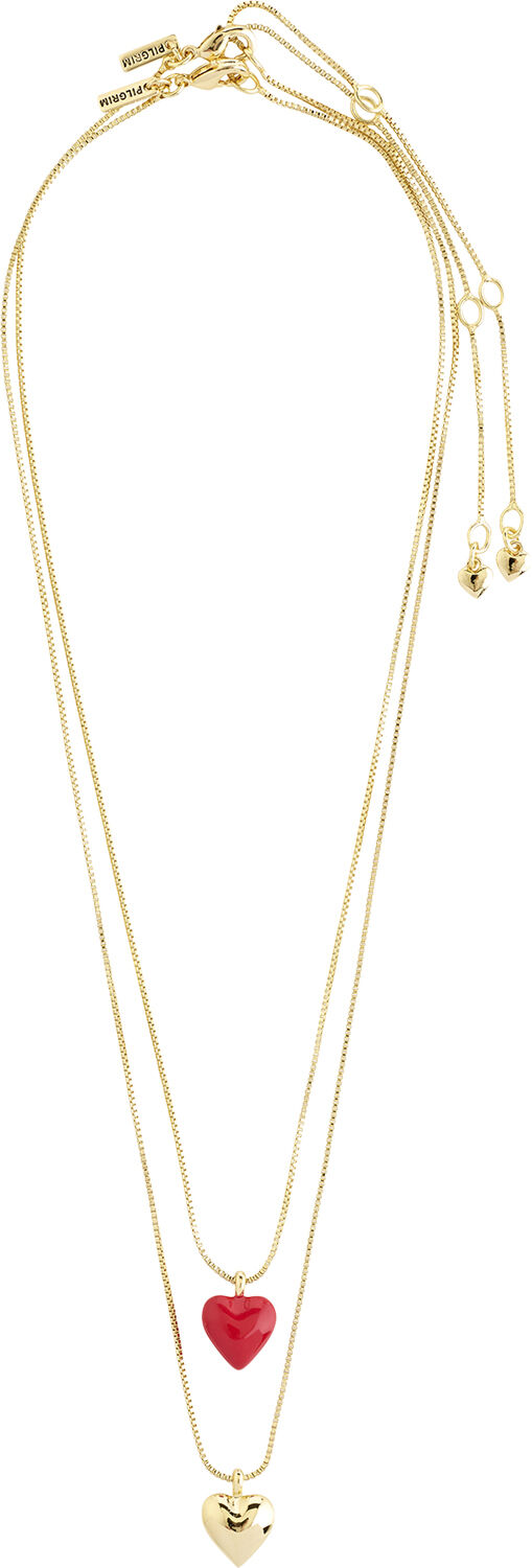 MAEVE necklace, 2 in a set, gold-plated