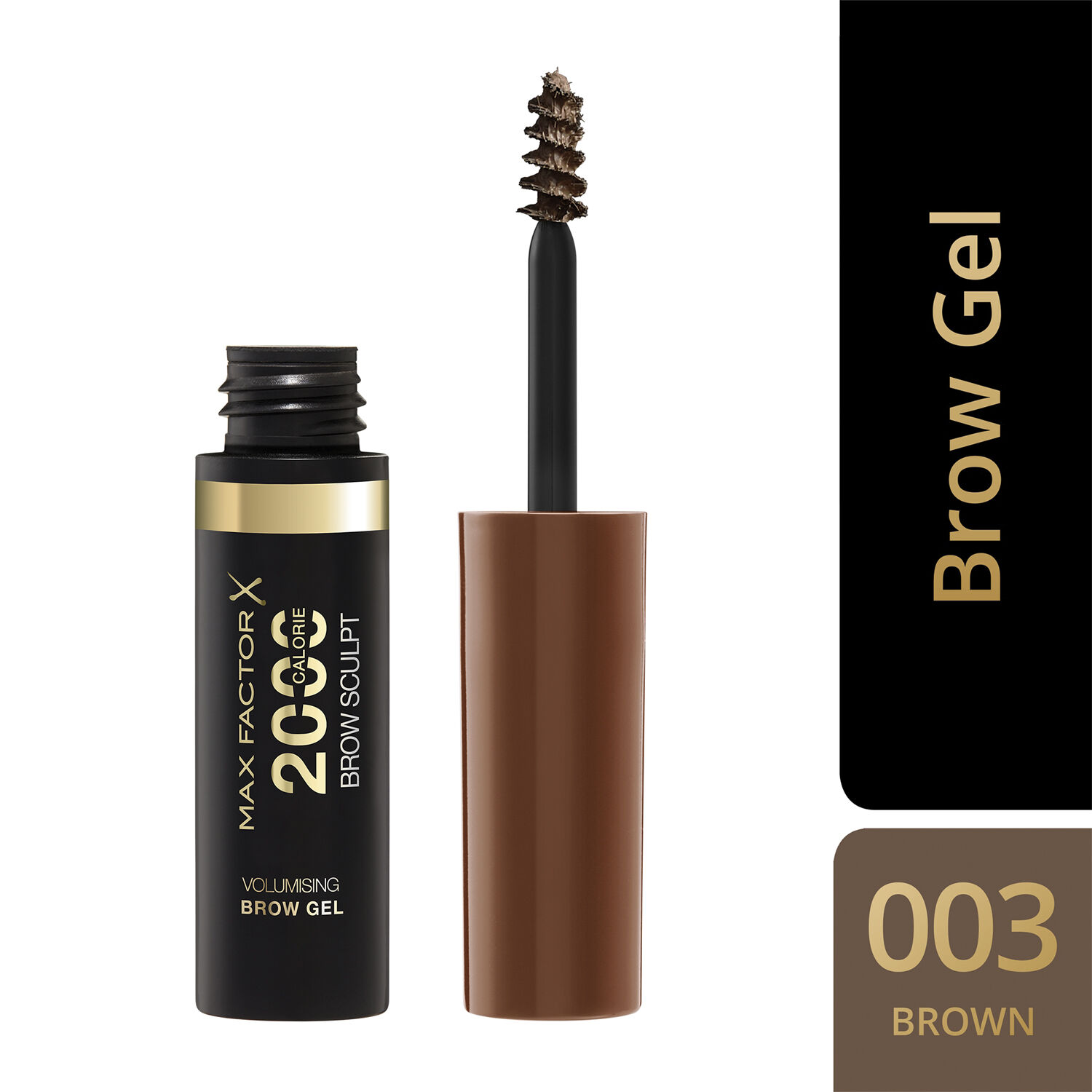 MAX FACTOR 2000 Calorie Volumizing Brow Gel Brown