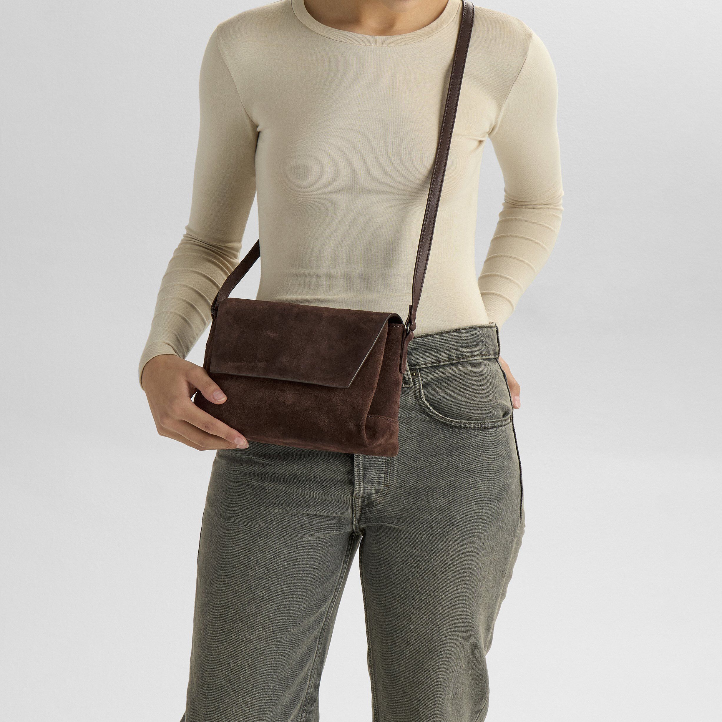 Julesmbg Crossbody Bag, Suede