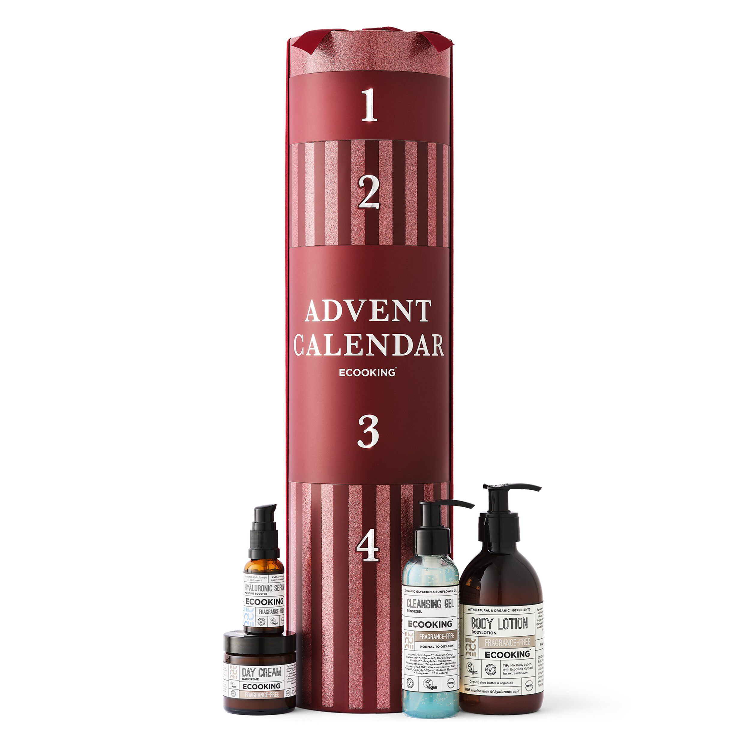 Advent Calendar - 4-Piece Skincare Set - Fragrance Free - Box 2026