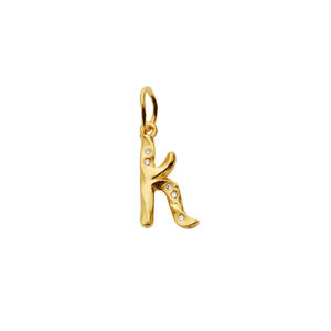 K Alphabet Pendant