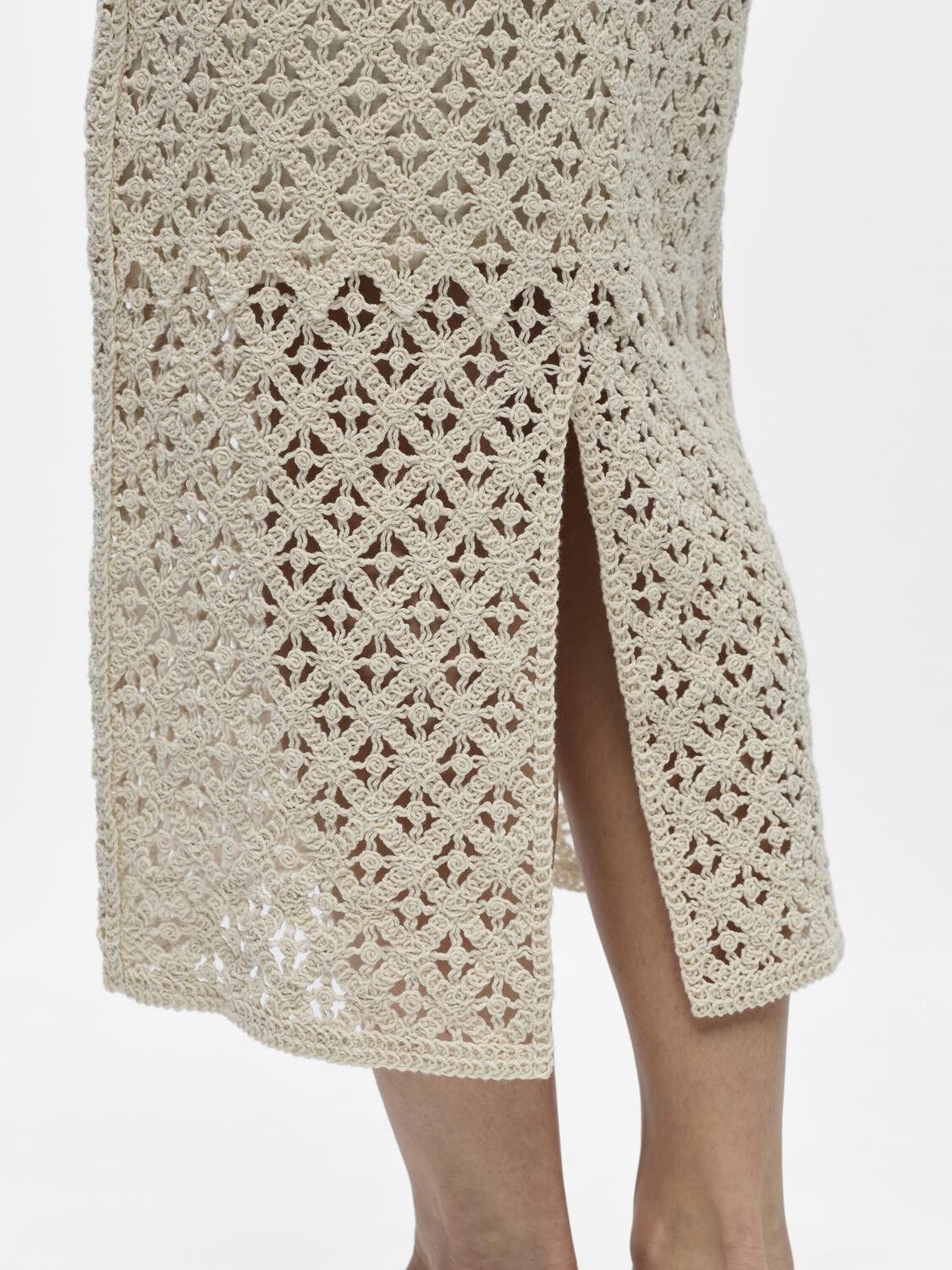 OBJMASI MW LONG KNIT SKIRT 144