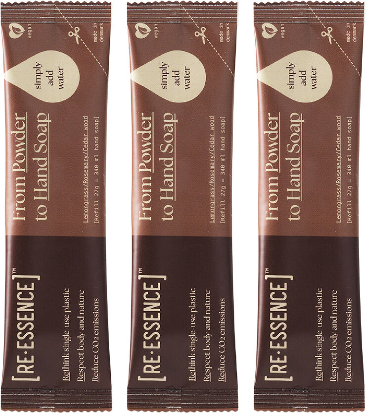 REFILL SÆT CITRONGRÆS / ROSMARIN / CEDERTRÆ