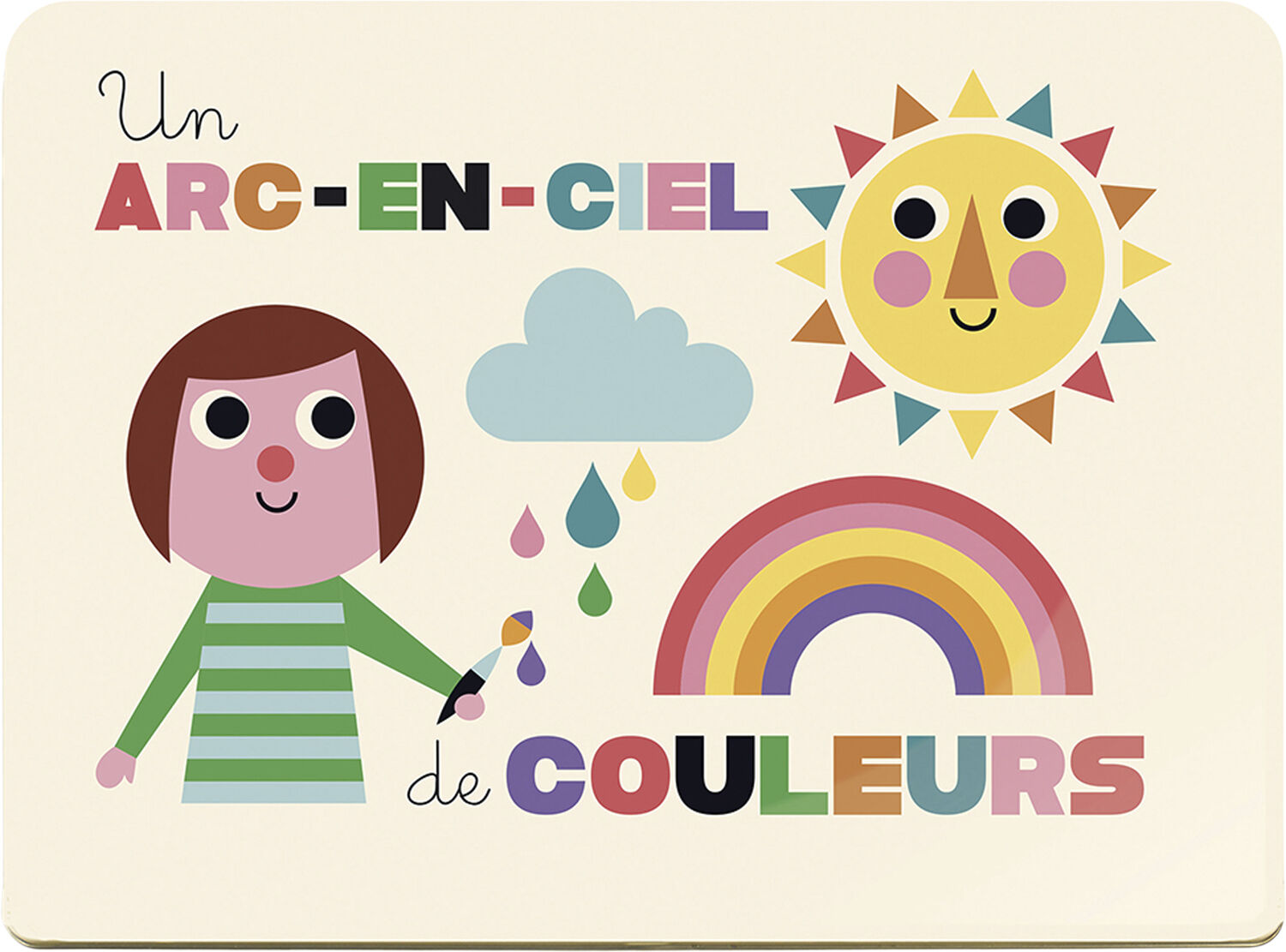 Vilac - Vandfarver i metal&aelig;ske - Regnbue