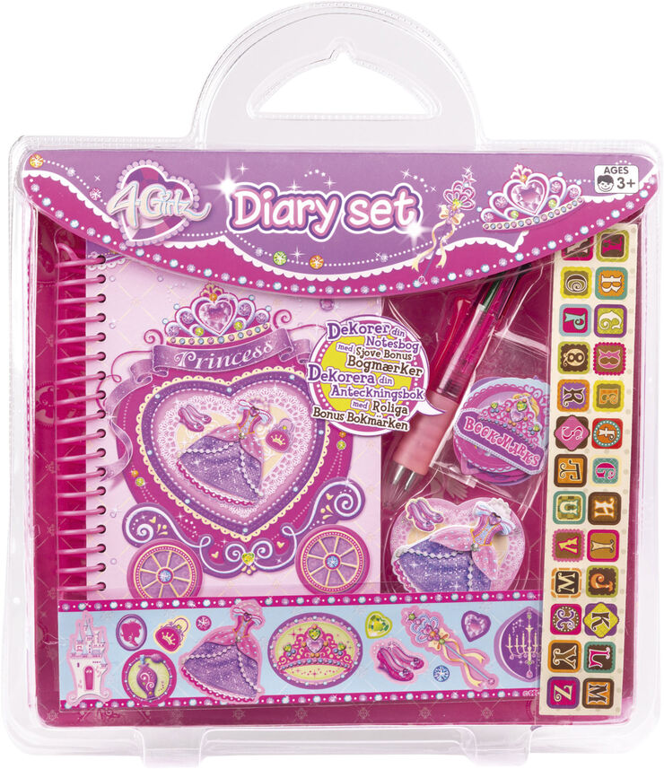 4GIRLZ DEKO NOTESBOG SÆT