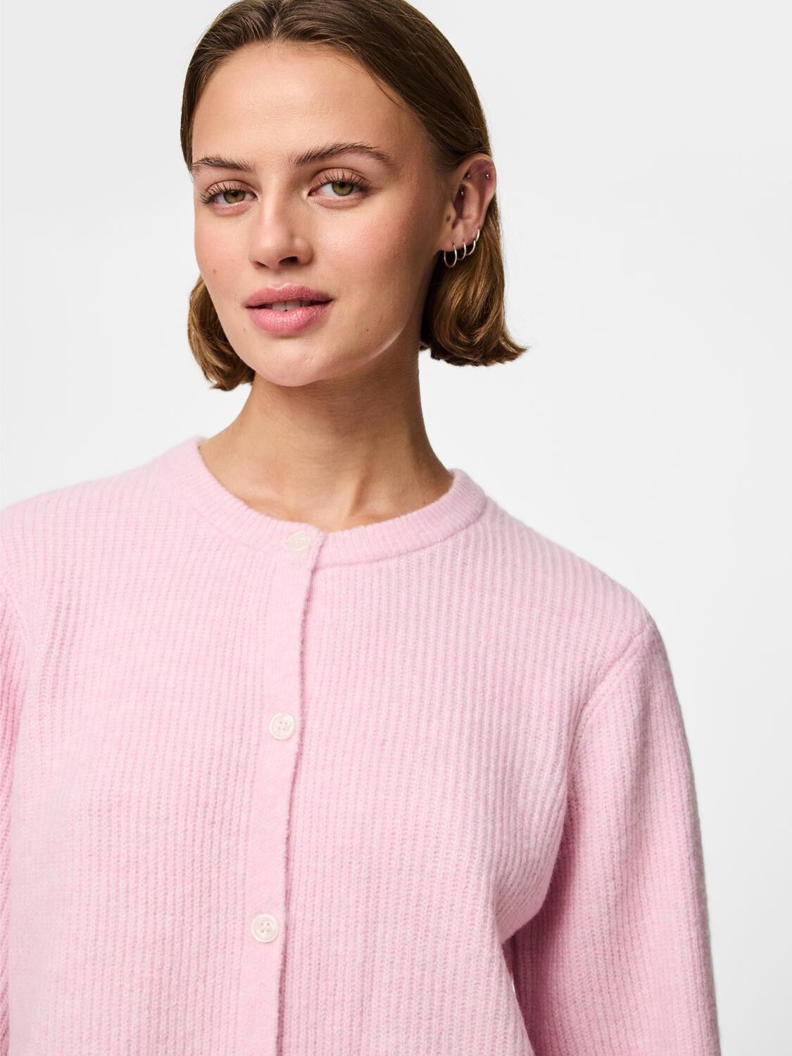 PCSILLY SS O-NECK KNIT CARDIGAN NOO