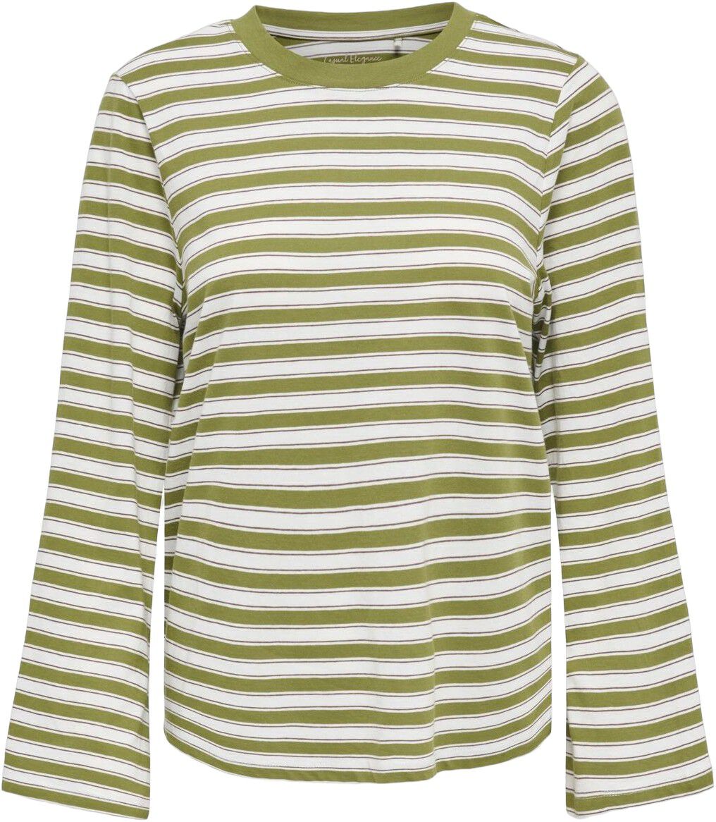ONLLUNA HAPPY L/S O-NECK STRIPE TEE