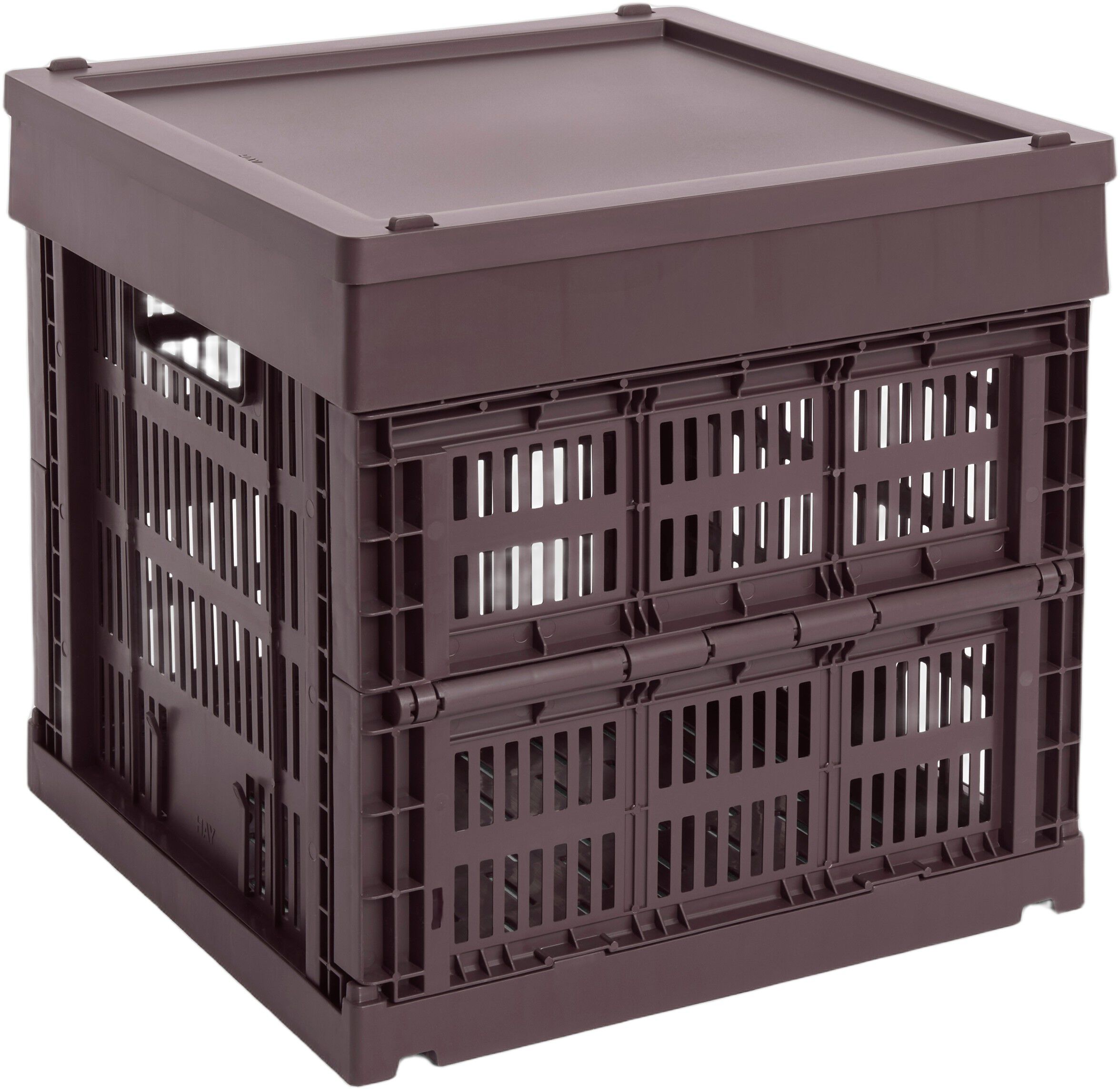 Colour Crate Plastic Lid Square/Cube, Medium