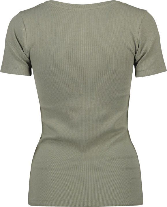 Rib Top T-shirt
