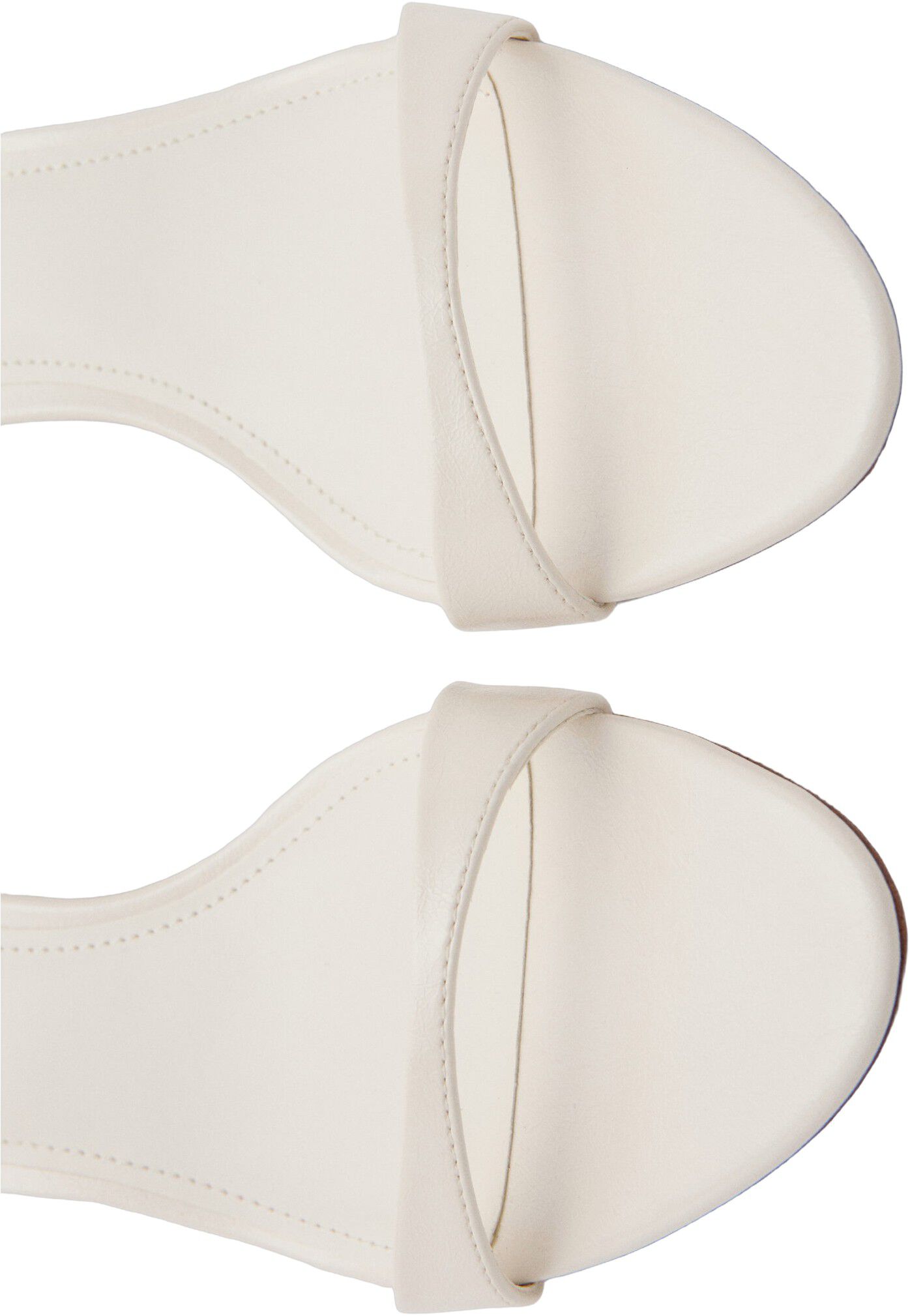 Kitten-heel sandals with strap