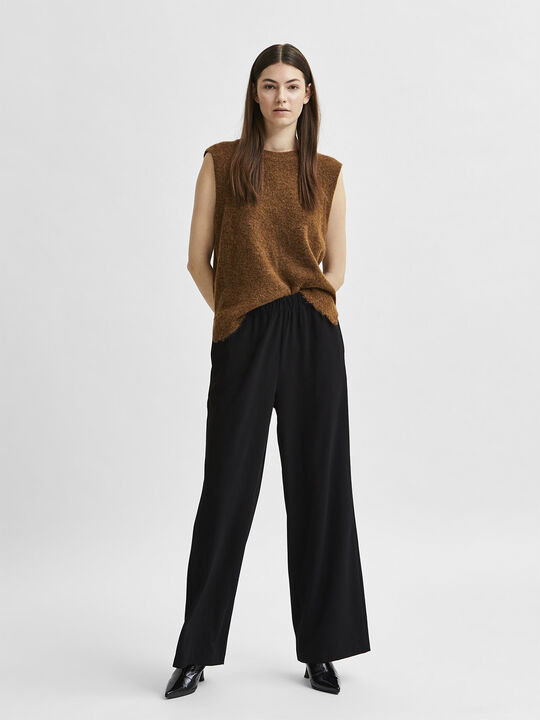 SLFTINNI-RELAXED MW WIDE PANT N NOO
