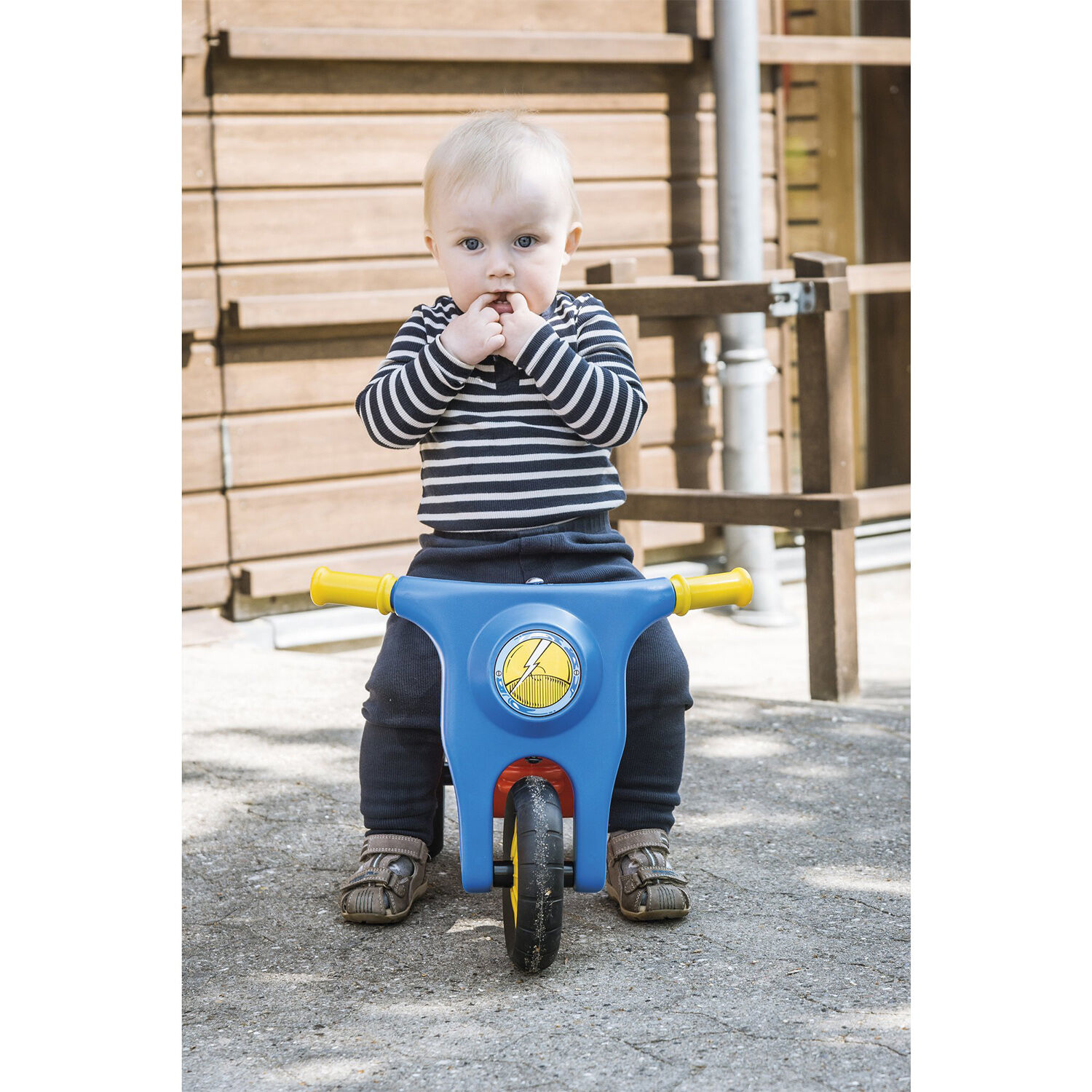 HP Motorcykel m/gummihjul