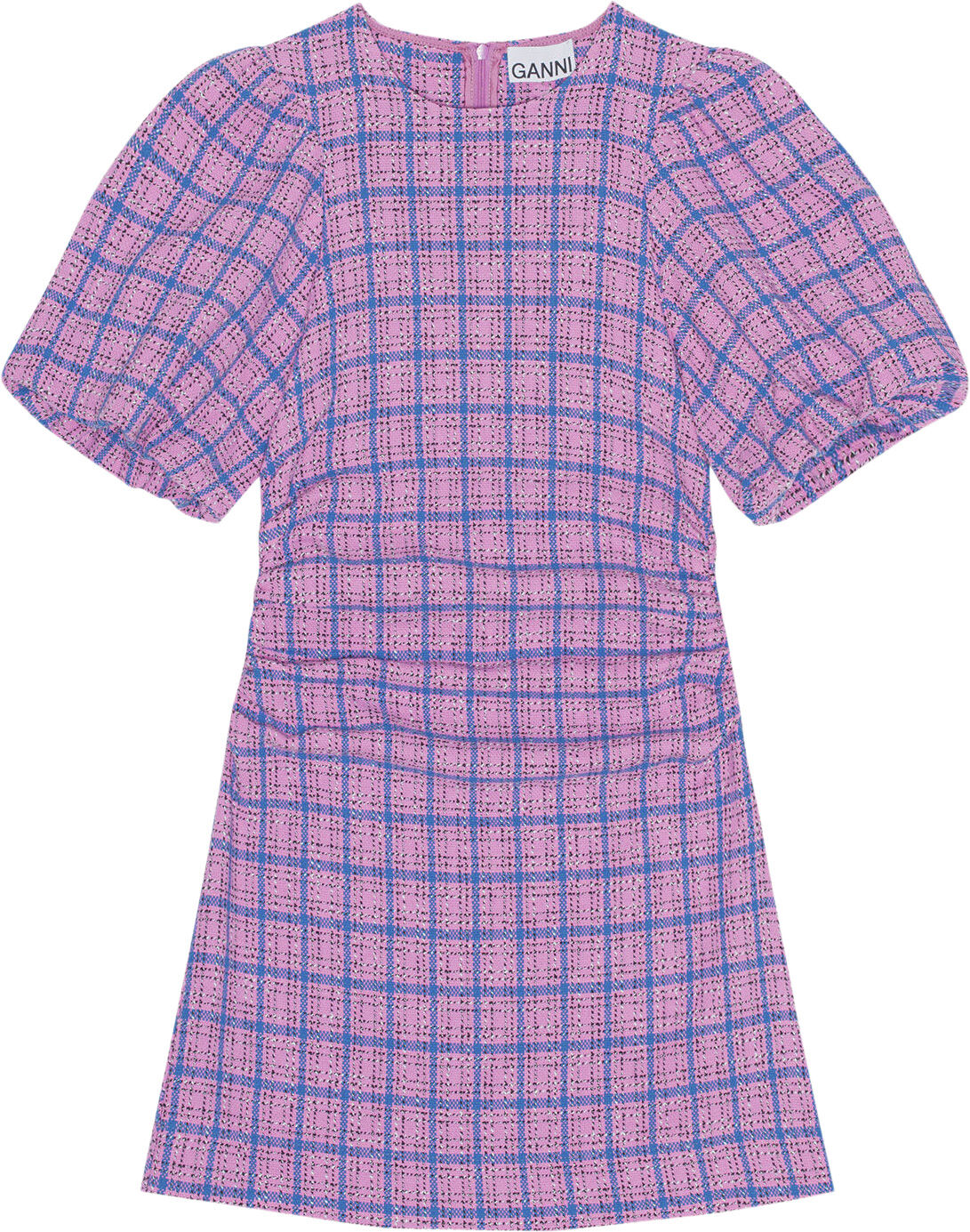 Check Suiting Mini Dress