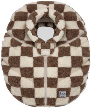 Car Seat Cocoon - Checker Berber