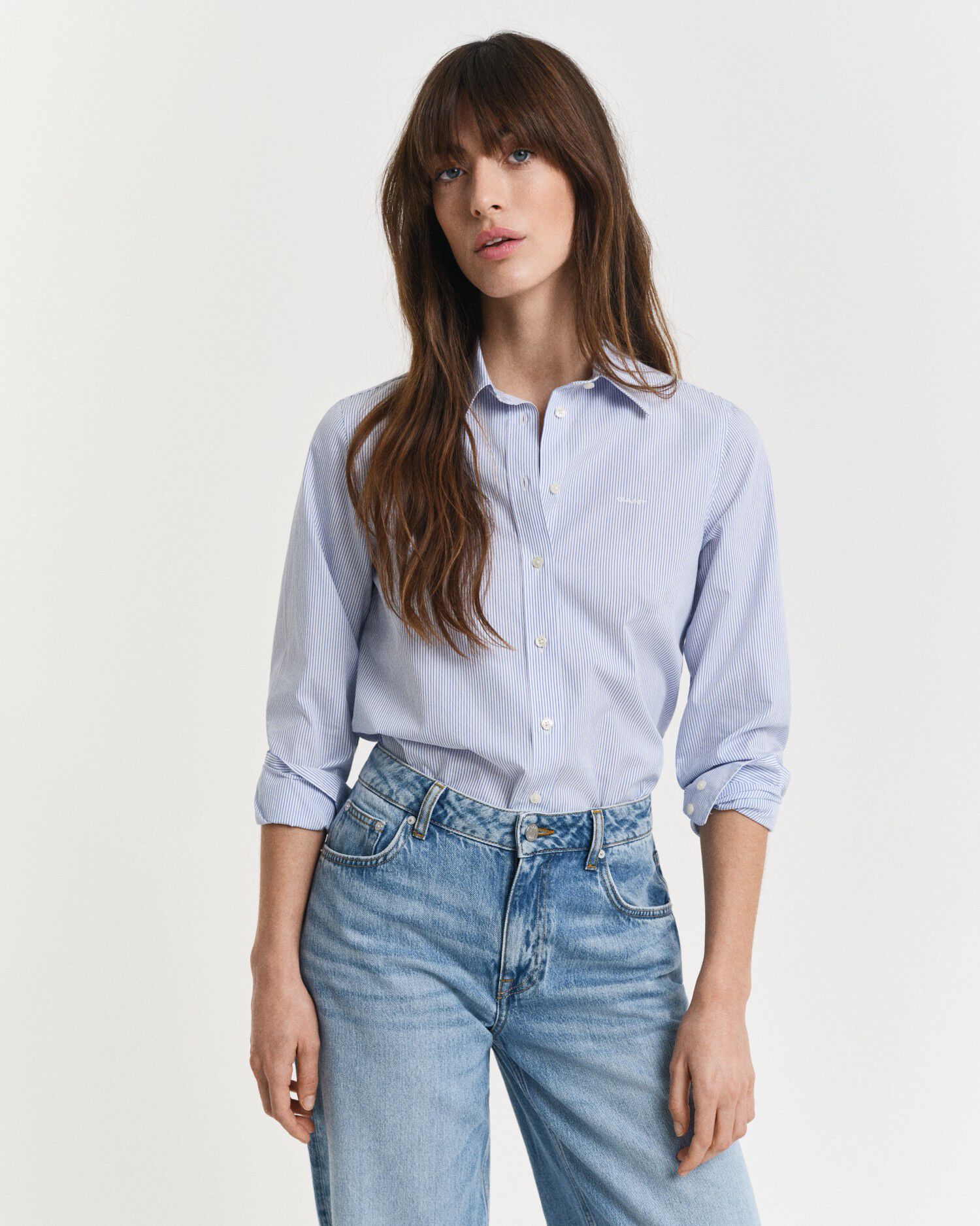 REG CLASSIC POPLIN STRIPED SHIRT
