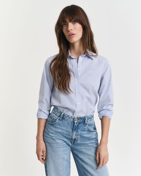REG CLASSIC POPLIN STRIPED SHIRT