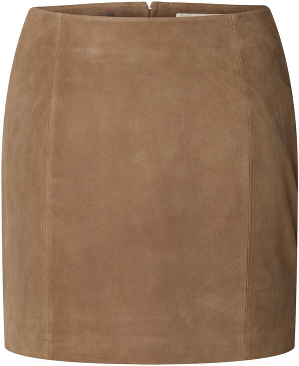 Slfsuri Hw Suede Mini Skirt
