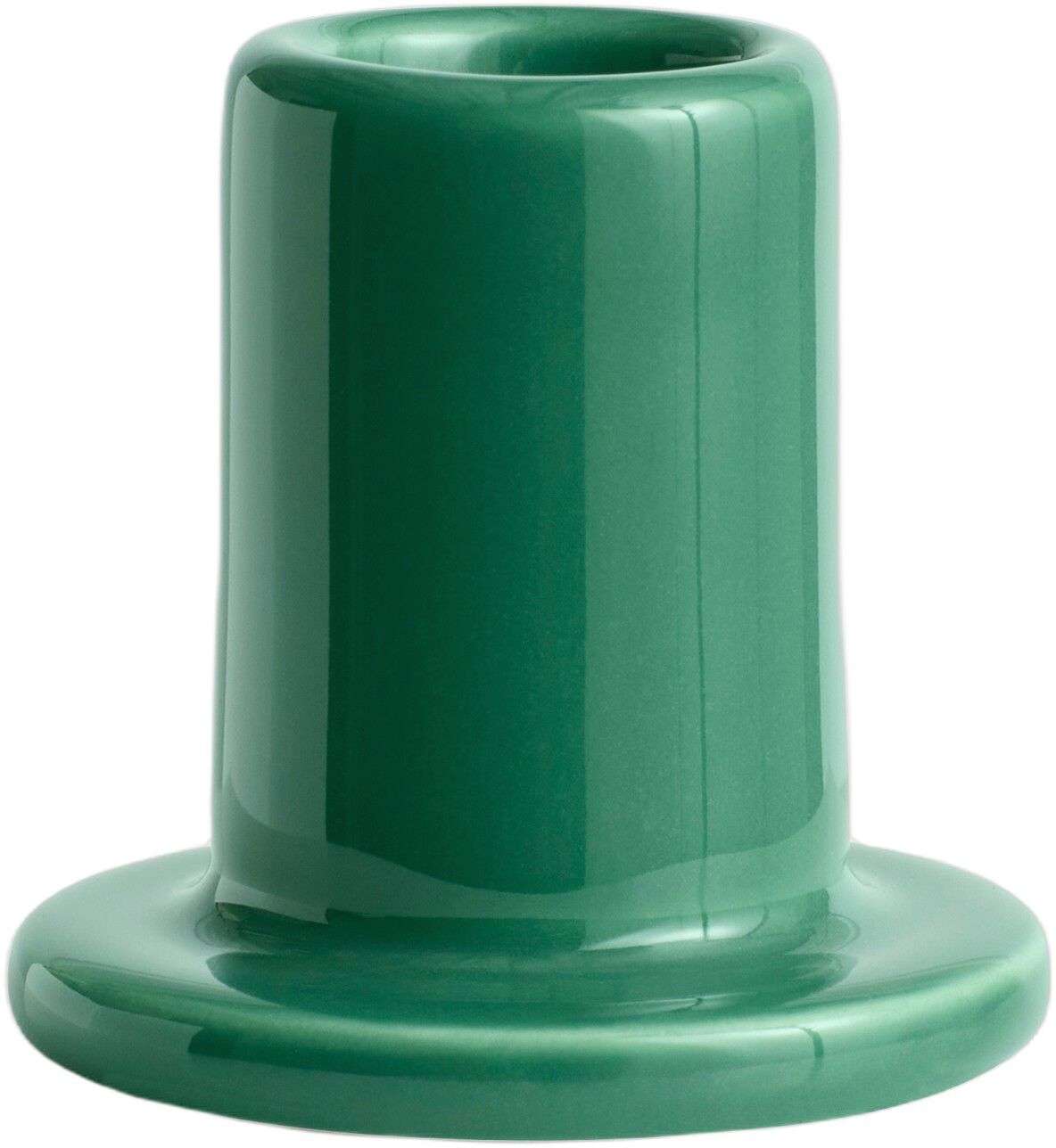Tube Candleholder-Small-Green