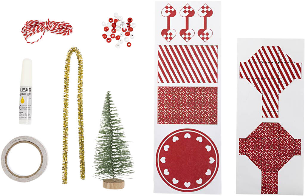 Mini DIY Kit Nissens D&oslash;r, Juletr&aelig;