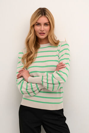 KAmala Stripe Knit Pullover