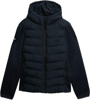 HOODED STORM KNIT HYBRID JKT