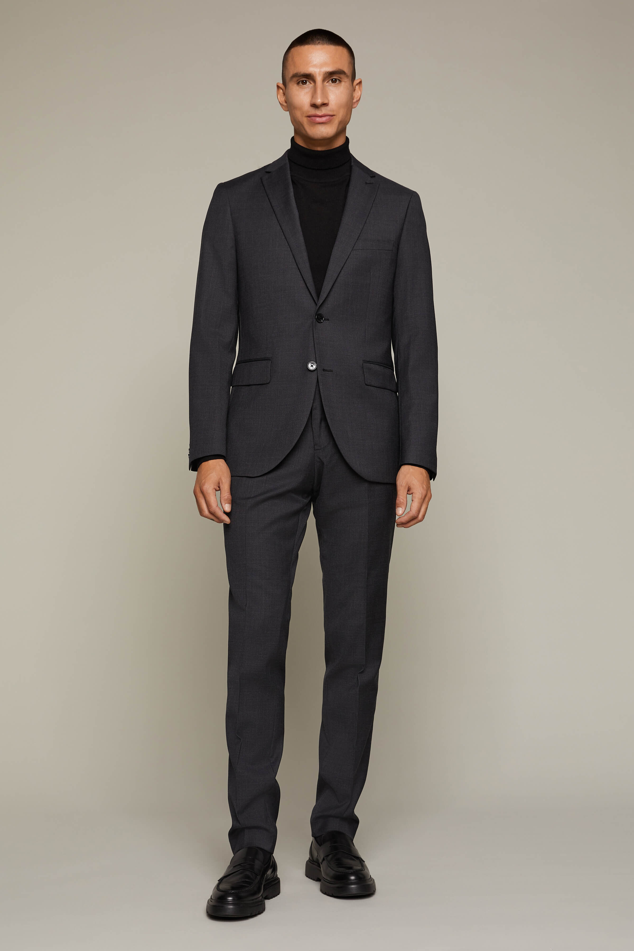 MAGeorge F Dust Blue Suit