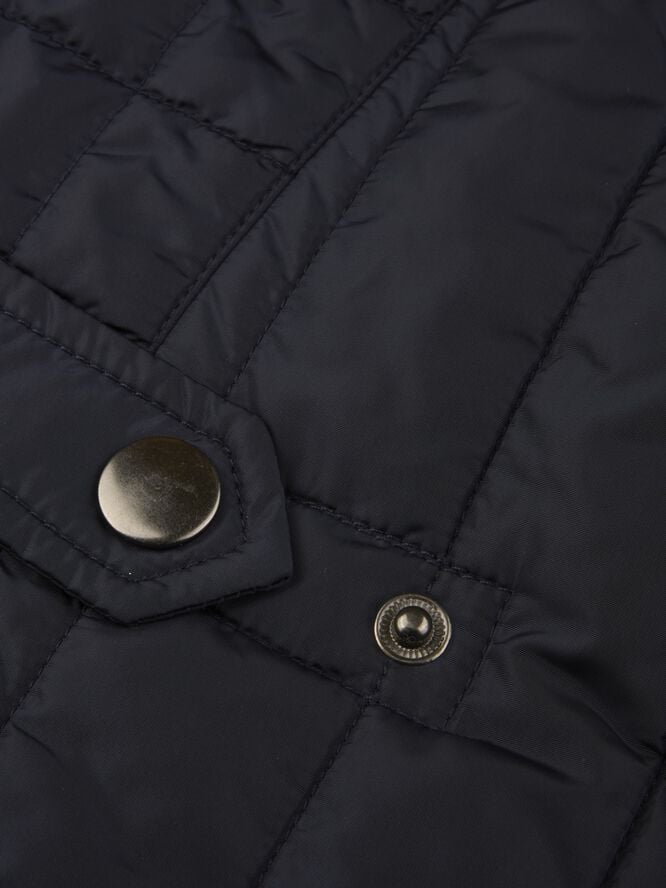 Vest Quilted Zip Nylon