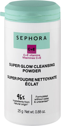 Super Glow Cleansing Powder - Vitamins C+E Face Cleanser