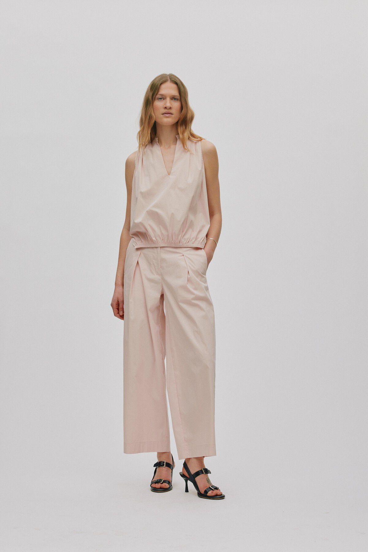 Papery parallel pants - Enel