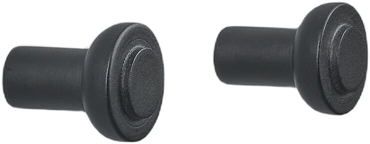 Krog Sensu 2,5 x 3 cm 2 stk. Black Birk