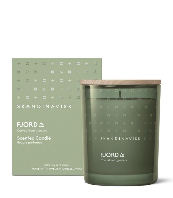 FJORD Scented Candle w Lid 200g