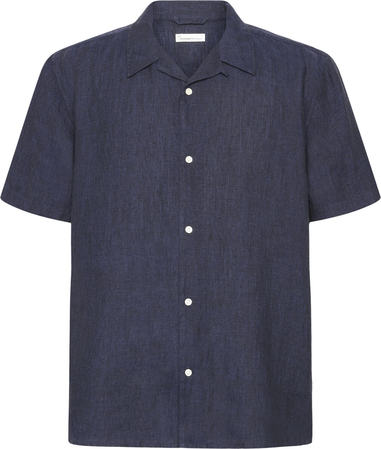 Box short sleeve linen shirt GOTS/Vegan