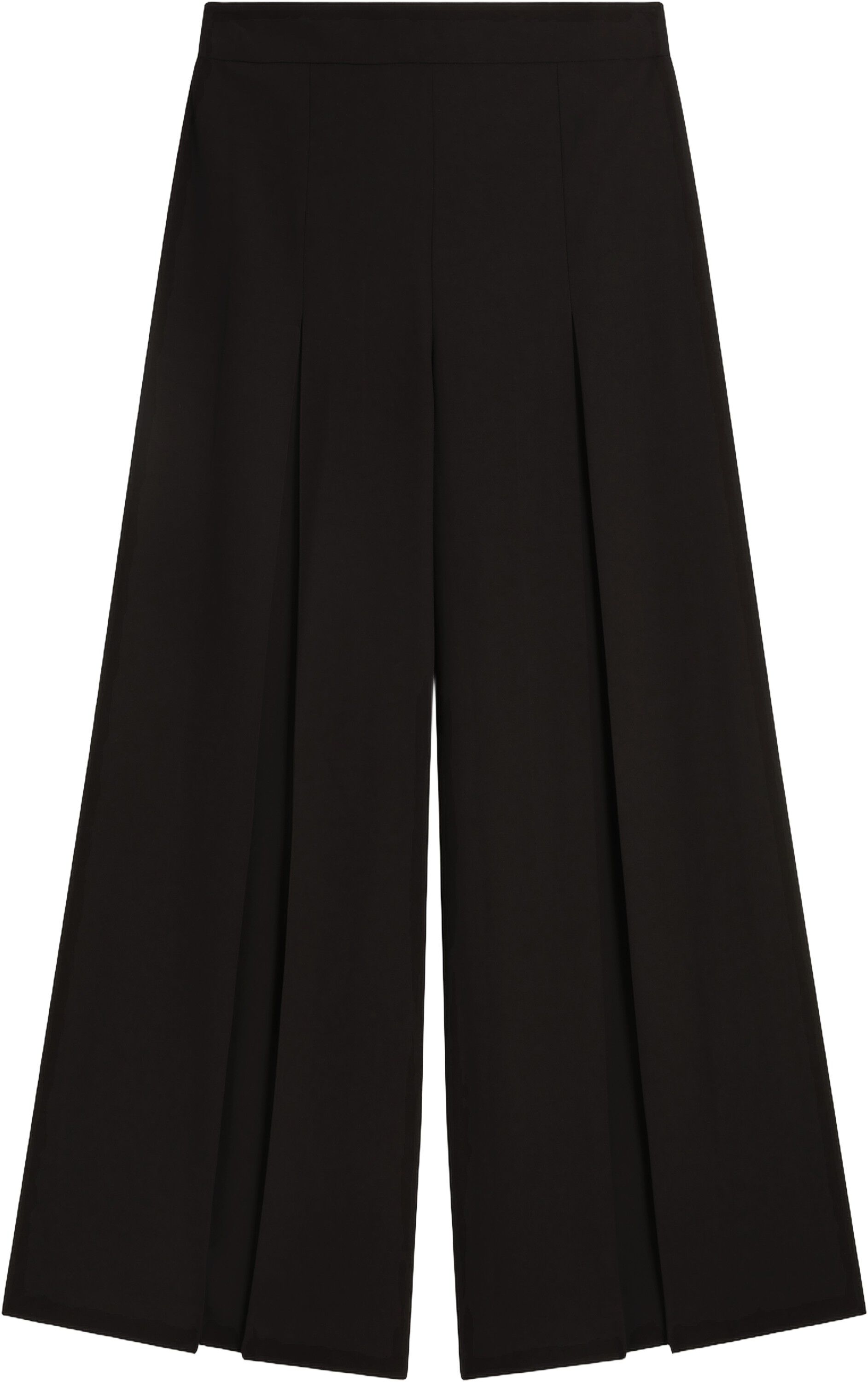 AEPI Front Pleat Wide Leg Trousers