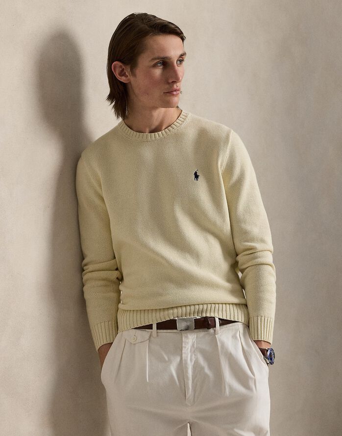 Cotton Crewneck Sweater