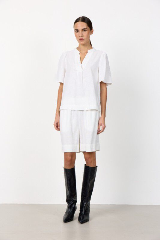 LR-NAJA 32 Bluse Hvid