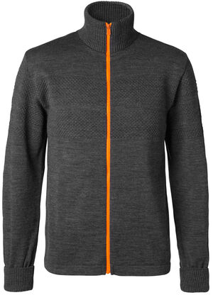 100% Wool Klemens Zip Kontrast