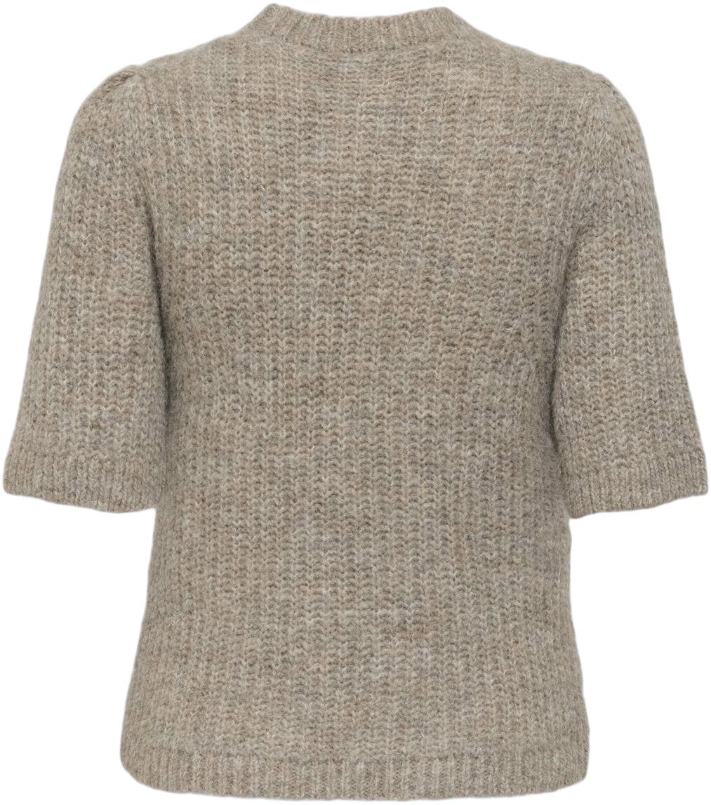 ONLSHINE SS PUFF O-NECK CC KNT