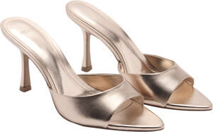 Heel non-structured sandals